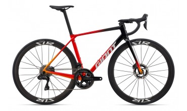 GIANT TCR ADV PRO-DA BLACK/ROSSO CORSA TG.M